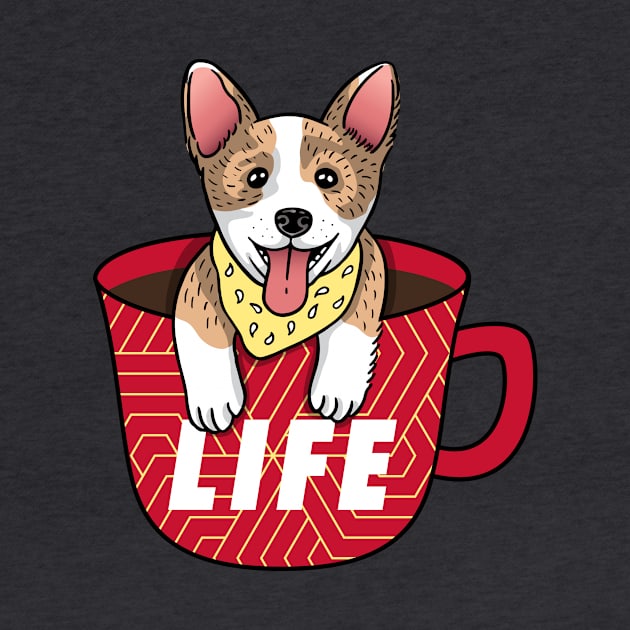 Coffee is Life by Moe Tees